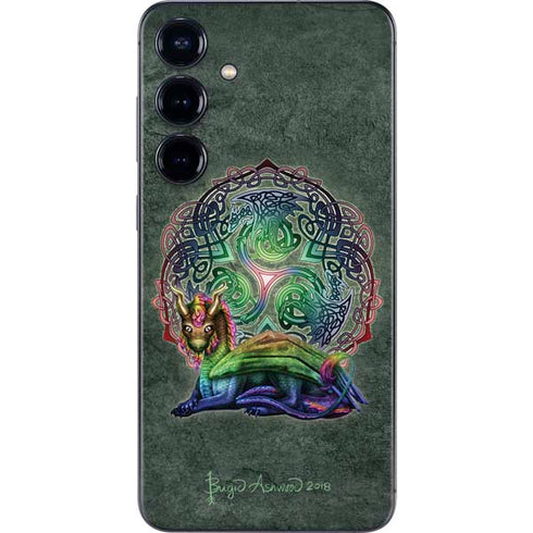 Celtic Dragon by Brigid Ashwood Galaxy S25 Skin